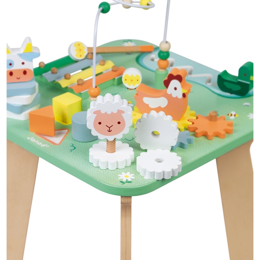 Janod - Pradera de mesa interactiva para niños
