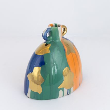 Jarrón de ceramica 21,5x20,7 cm