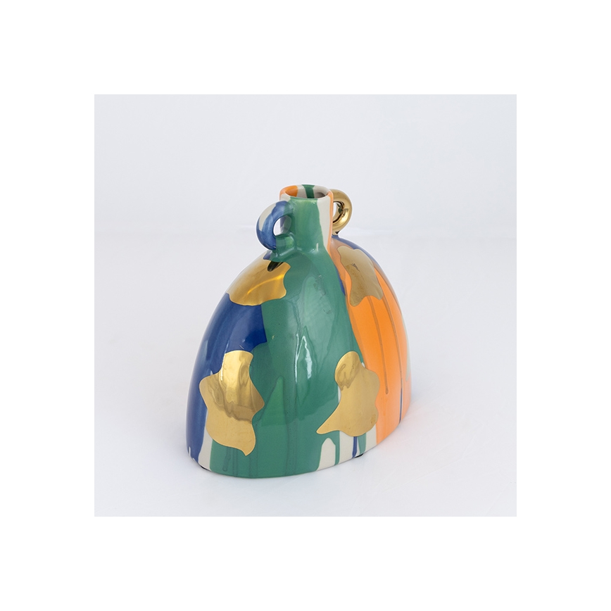 Jarrón de ceramica 21,5x20,7 cm