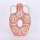 Jarrón de ceramica 31x20,5 cm rosa