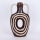 Jarrón de ceramica 39x21,8 marrón