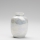 Jarrón de porcelana 12,5x9 cm blanco perlado