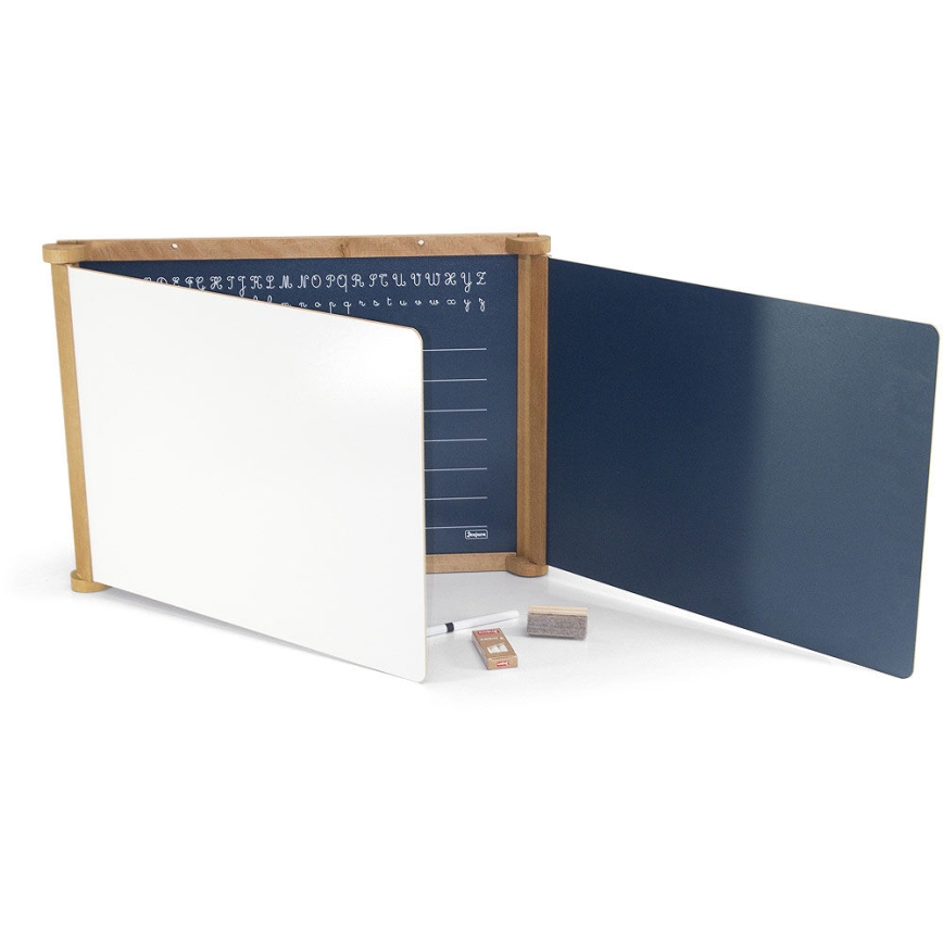 Jeujura - Tablero de madera con accesorios de haya/pino