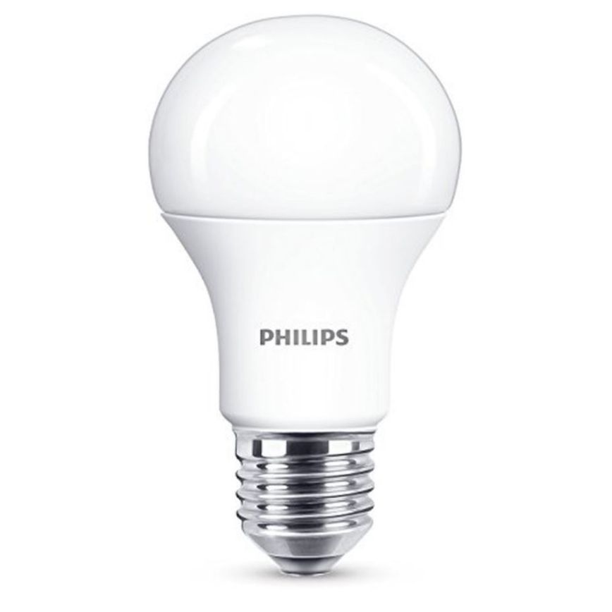 JUEGO 2x Bombilla LED Philips A60 E27/11W/230V 2700K