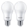 JUEGO 2x Bombilla LED Philips A67 E27/13W/230V 4000K