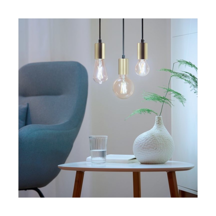 JUEGO 2x LED Bombilla regulable VINTAGE FILAMENT ST64 E27/6,7W/230V 2000-5000K Wi-Fi - WiZ