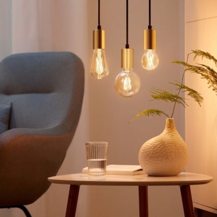 JUEGO 2x LED Bombilla regulable VINTAGE FILAMENT ST64 E27/6,7W/230V 2000-5000K Wi-Fi - WiZ
