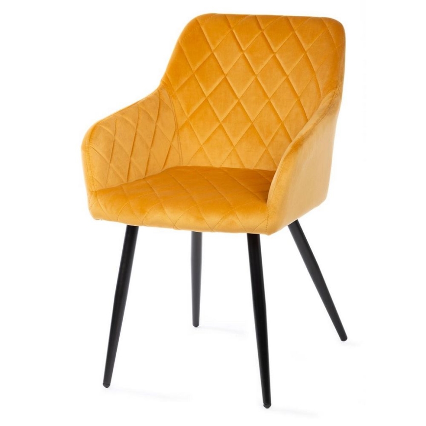 JUEGO 2x Sillas de comedor RICO naranja