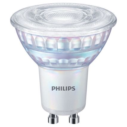 JUEGO 3x Bombilla LED regulable Philips Warm Glow GU10/3,8W/230V 2200-2700K CRI 90