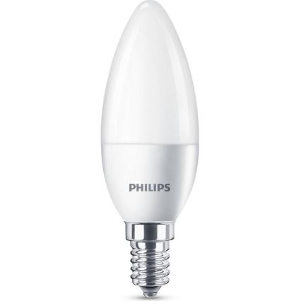 JUEGO 3x Bombillas LED Philips B35 E14/5,5W/230V 2700K