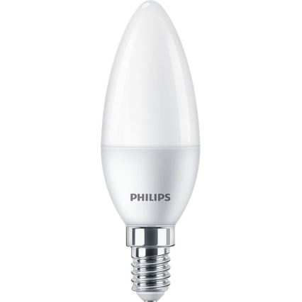 JUEGO 4x Bombillas LED Philips B35 E14/5W/230V 2700K