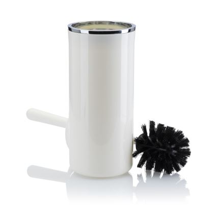 Juego de accesorios de baño CARMEN 5 pz blanco/cromo brillante
