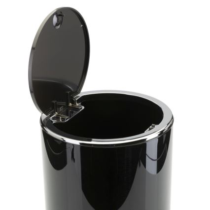 Juego de accesorios de baño CARMEN 5 pz negro/cromo brillante