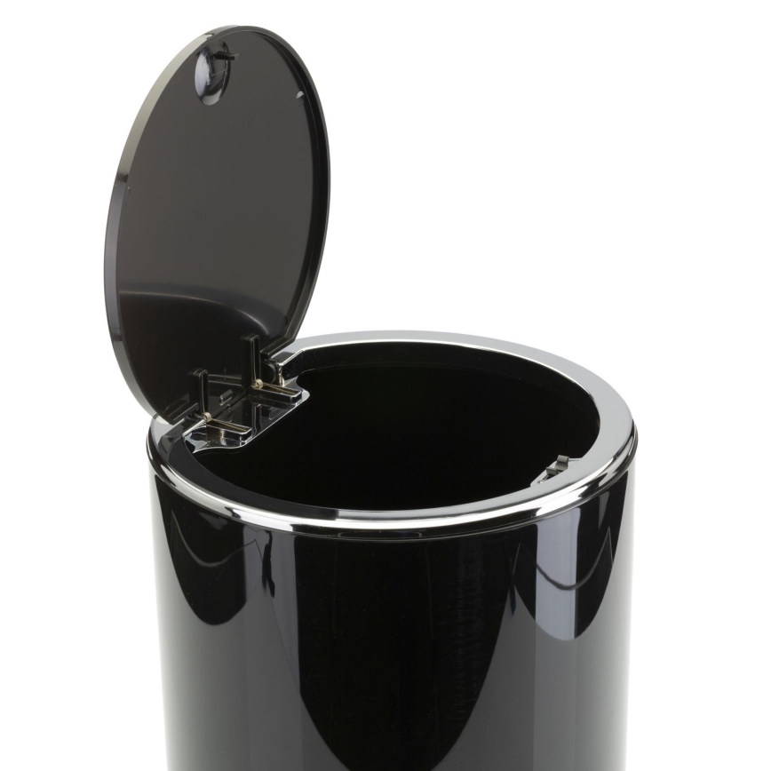 Juego de accesorios de baño CARMEN 5 pz negro/cromo brillante