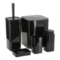 Juego de accesorios de baño SIERRA 5 pz negro