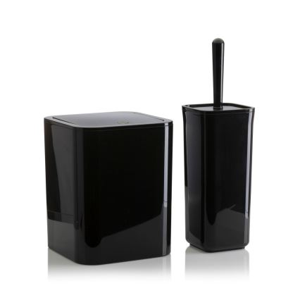 Juego de accesorios de baño SIERRA 5 pz negro