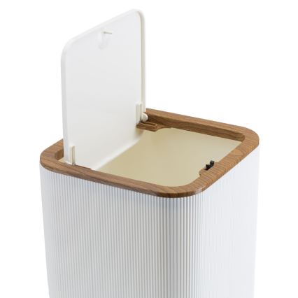 Juego de accesorios de baño ZOYA 5 pz blanco/marrón