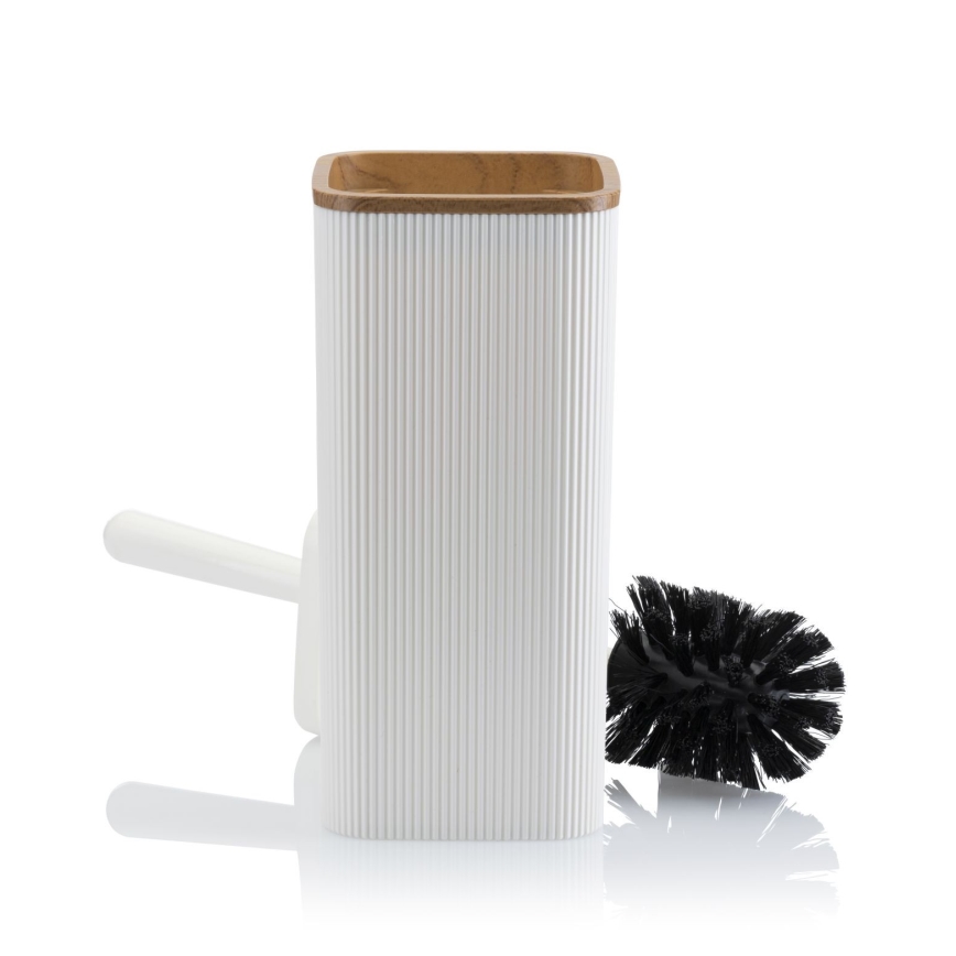 Juego de accesorios de baño ZOYA 5 pz blanco/marrón