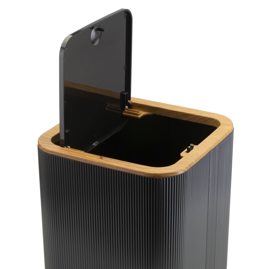 Juego de accesorios de baño ZOYA 5 pz negro/marrón