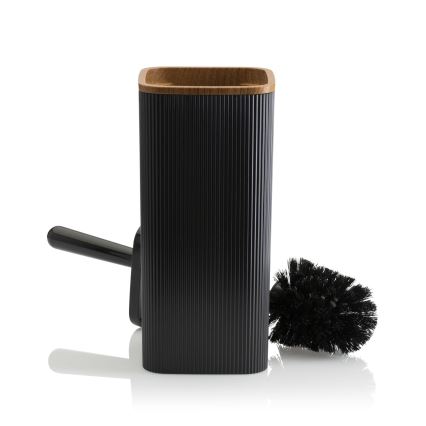 Juego de accesorios de baño ZOYA 5 pz negro/marrón