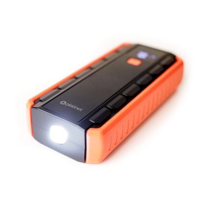 Juego de arrancador de coche 1000A con un power bank 12000 mAh PD 10W y Linterna LED con gancho e imán