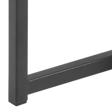 Juego de mesas de centro SARON 2 pz roble/negro