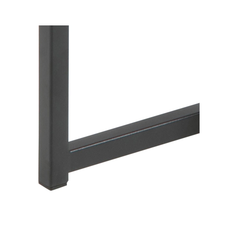 Juego de mesas de centro SARON 2 pz roble/negro