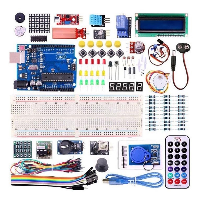 Juego de placas de desarrollo de microcontroladores básicos