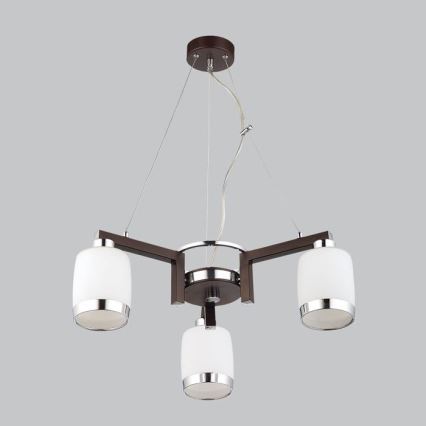 Jupiter 1058 LN3 - Lámpara colgante LINEA 3xE27/60W/230V
