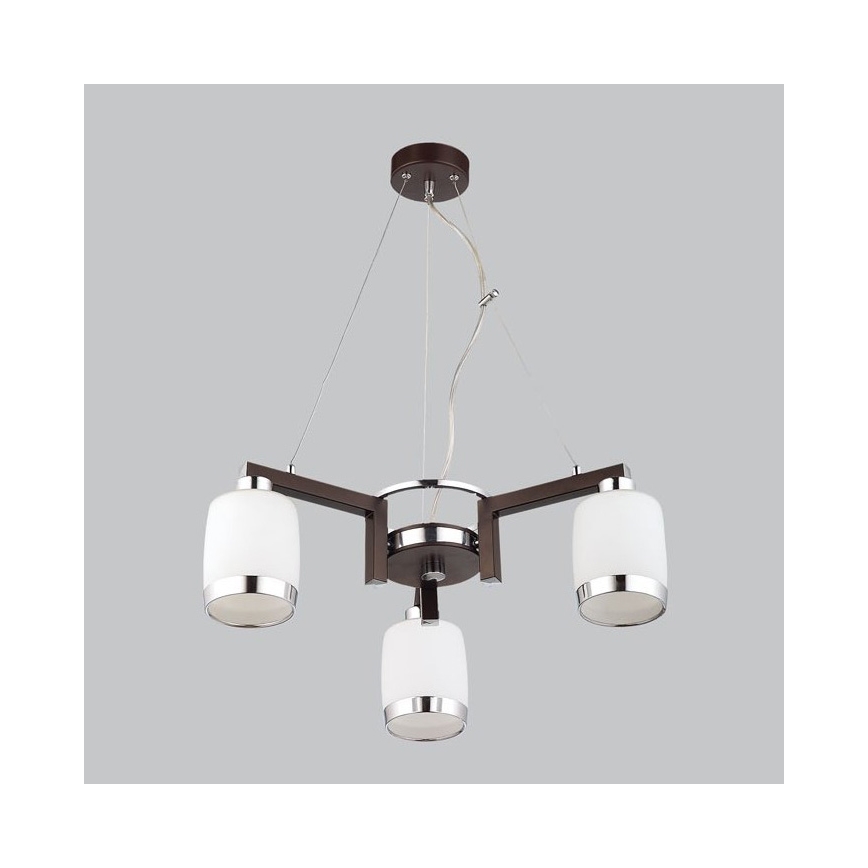 Jupiter 1058 LN3 - Lámpara colgante LINEA 3xE27/60W/230V