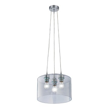 Jupiter 1115 - MD 3 - Lámpara colgante MODERNA 3xE27/80W/230V