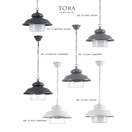 Jupiter 1505 - Lámpara colgante TORA 1xE27/60W/230V