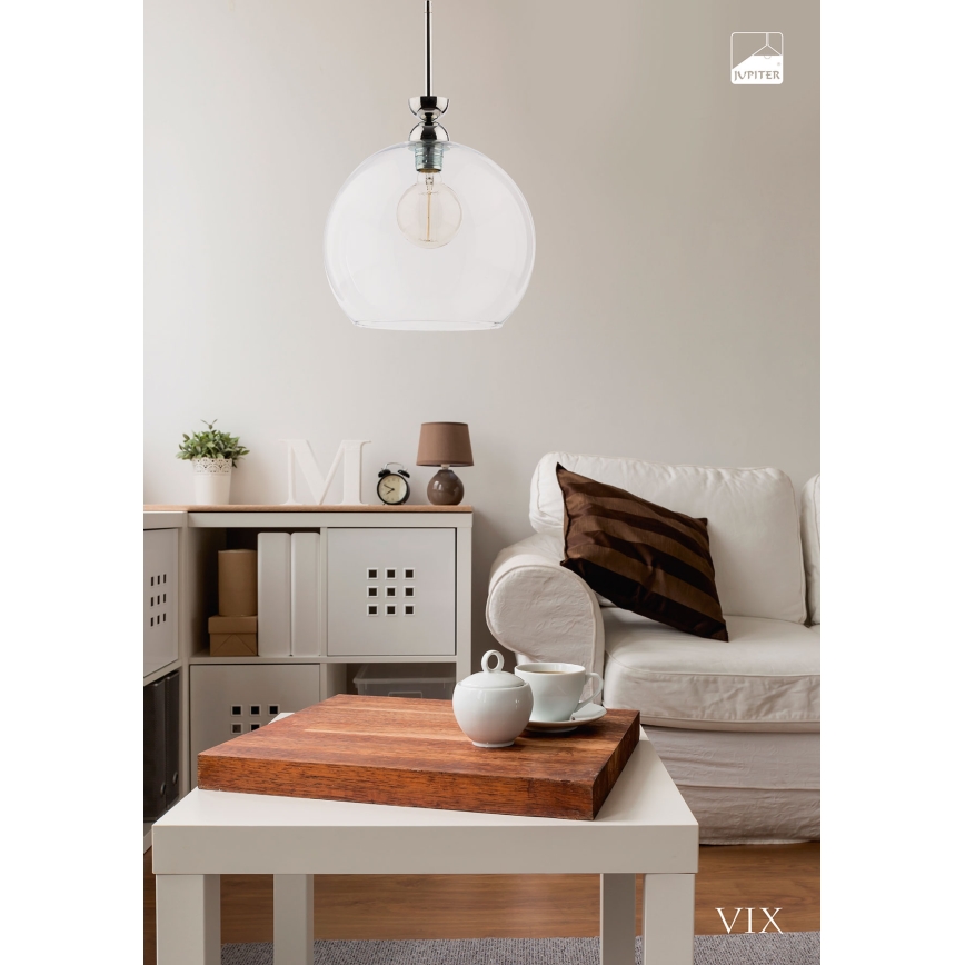 Jupiter 1577 - VIX TR - Lámpara colgante VIX E27/60W