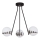 Jupiter 1714 - Lámpara colgante ELFA 3xE14/40W/230V cromo brillante