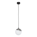 Jupiter 1722 - Lámpara colgante SANTA 1xE14/40W/230V cromo mate