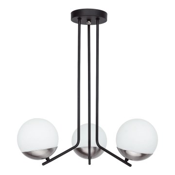Jupiter 1723 - Lámpara colgante SANTA 3xE14/40W/230V cromo brillante