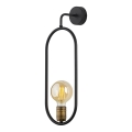 Jupiter 1820 - PIKE27 - Aplique PONTI 1xE14/40W/230V negro