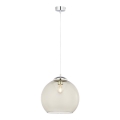 Jupiter 1832 - ASTI - Lámpara colgante ASTI 1xE27/60W/230V plata