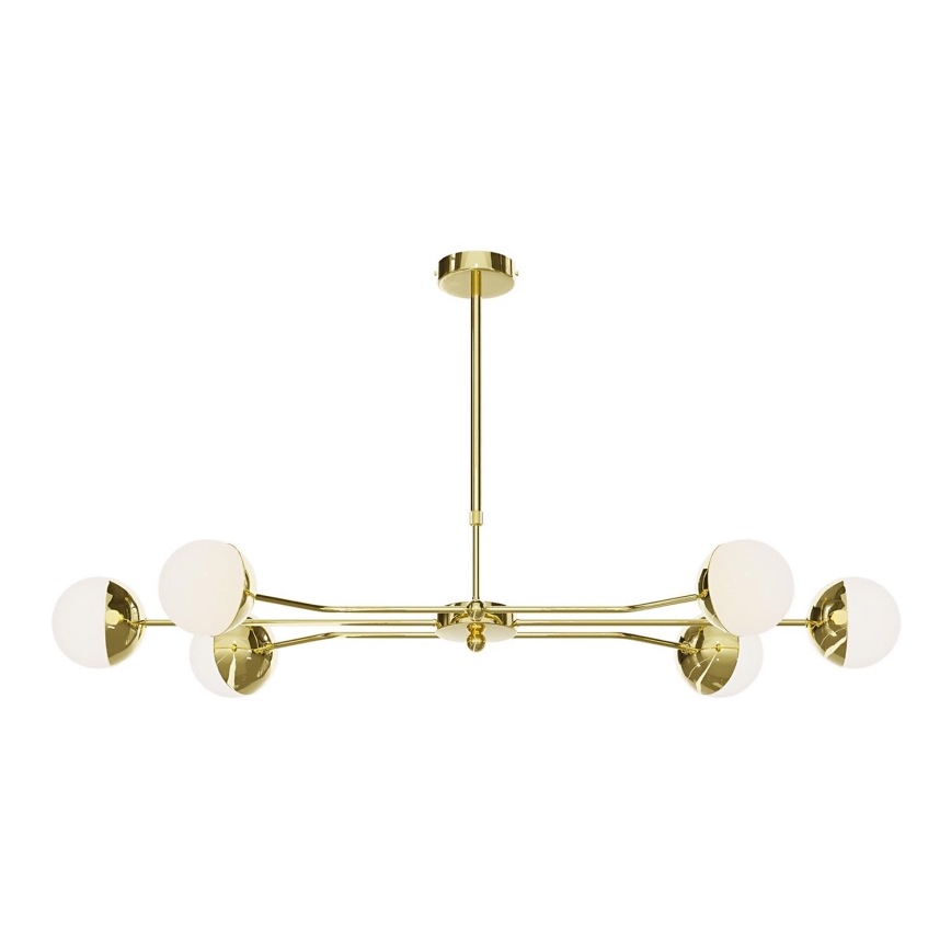 Jupiter 1980 - Lámpara de techo TRENTO 6xG9/10W/230V dorado