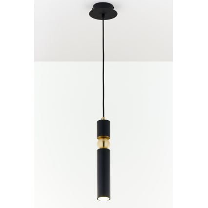 Jupiter 2003 - Lámpara colgante ALAS 1xGU10/10W/230V negro/dorado