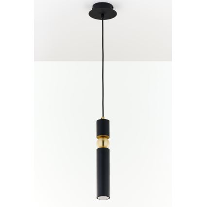 Jupiter 2003 - Lámpara colgante ALAS 1xGU10/10W/230V negro/dorado