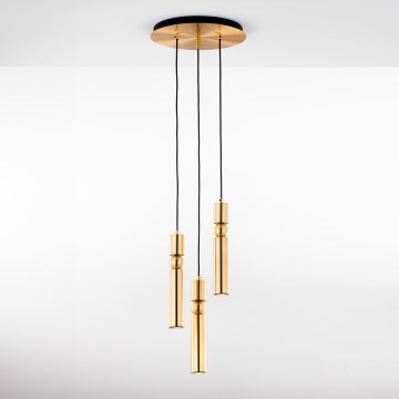 Jupiter 2019 - Lámpara colgante ALAS 3xGU10/10W/230V dorado