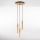 Jupiter 2019 - Lámpara colgante ALAS 3xGU10/10W/230V dorado