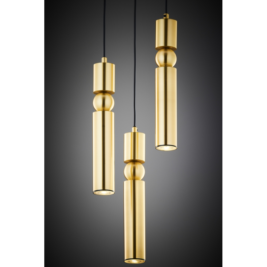 Jupiter 2019 - Lámpara colgante ALAS 3xGU10/10W/230V dorado