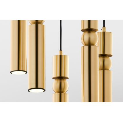 Jupiter 2020 - Lámpara colgante ALAS 5xGU10/10W/230V dorado