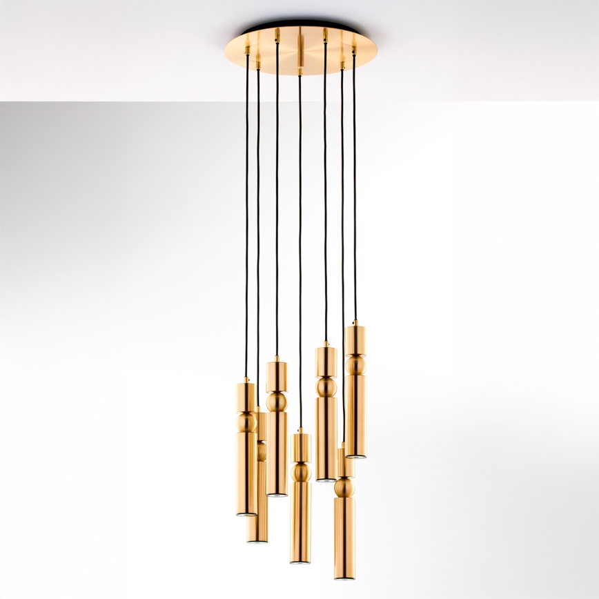 Jupiter 2021 - Lámpara colgante ALAS 7xGU10/10W/230V dorado