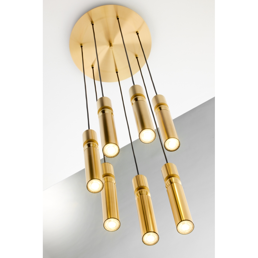 Jupiter 2021 - Lámpara colgante ALAS 7xGU10/10W/230V dorado