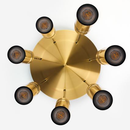 Jupiter 2021 - Lámpara colgante ALAS 7xGU10/10W/230V dorado