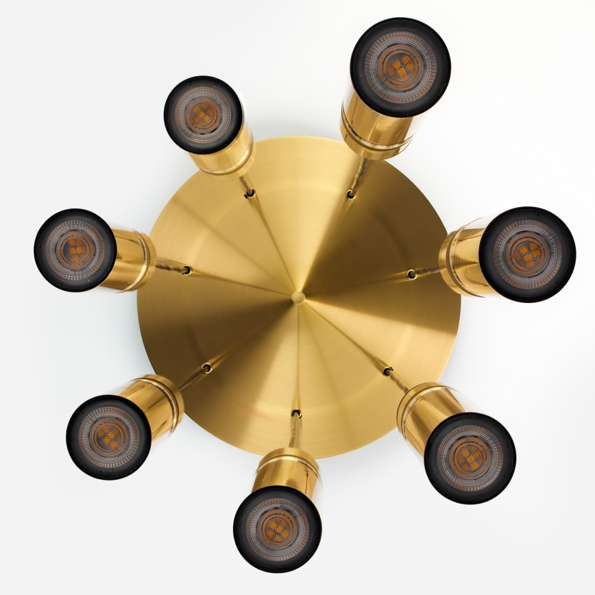 Jupiter 2021 - Lámpara colgante ALAS 7xGU10/10W/230V dorado