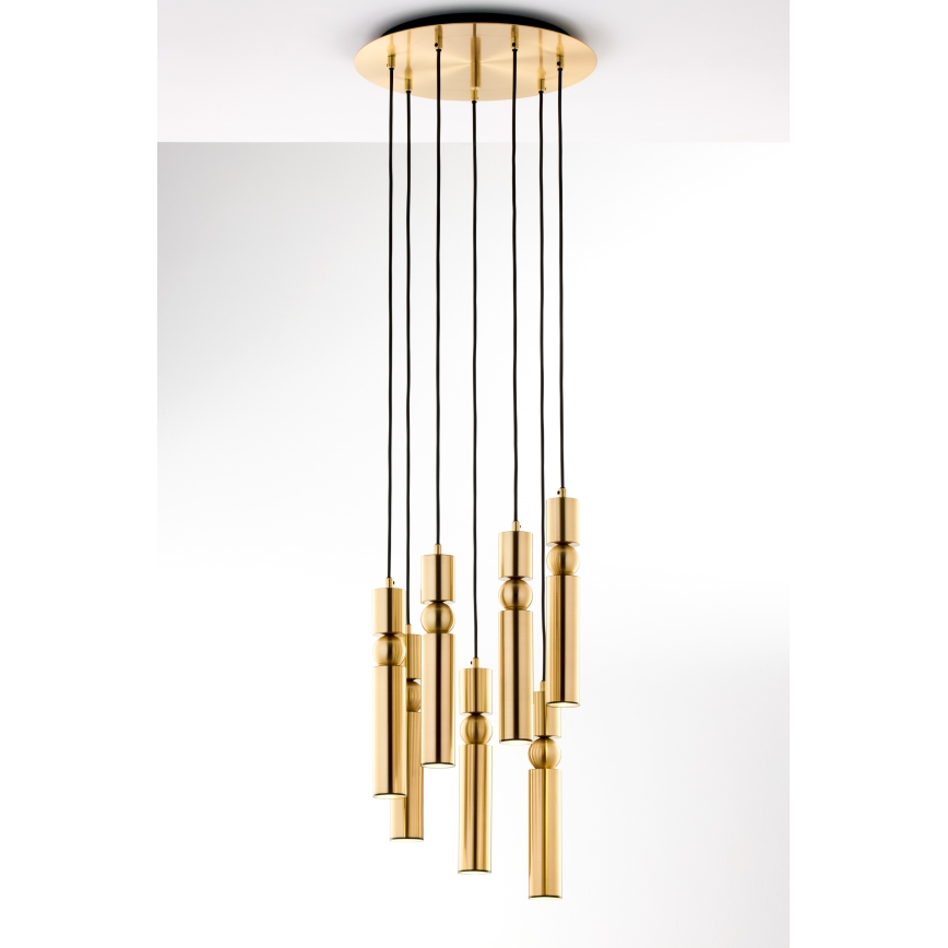 Jupiter 2021 - Lámpara colgante ALAS 7xGU10/10W/230V dorado